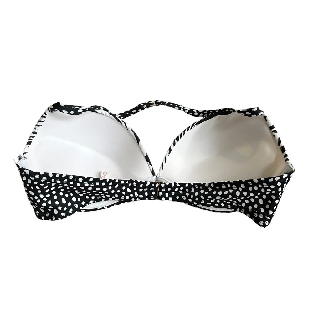 Victoria's Secrete 2pc Swimsuit‎ Bikini Top & Black Skirt Swim Bottom - Picture 12 of 15